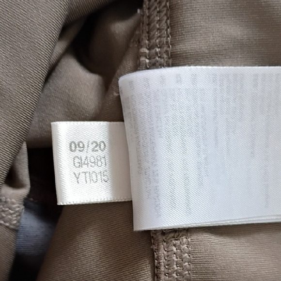 Reebok Gray Brown Speedwick Leggings High Waisted Medium - Picture 14 of 16